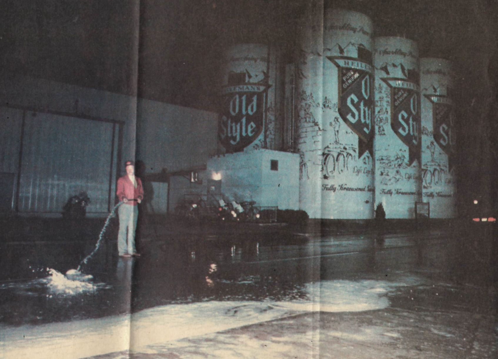 1985: Beer spill